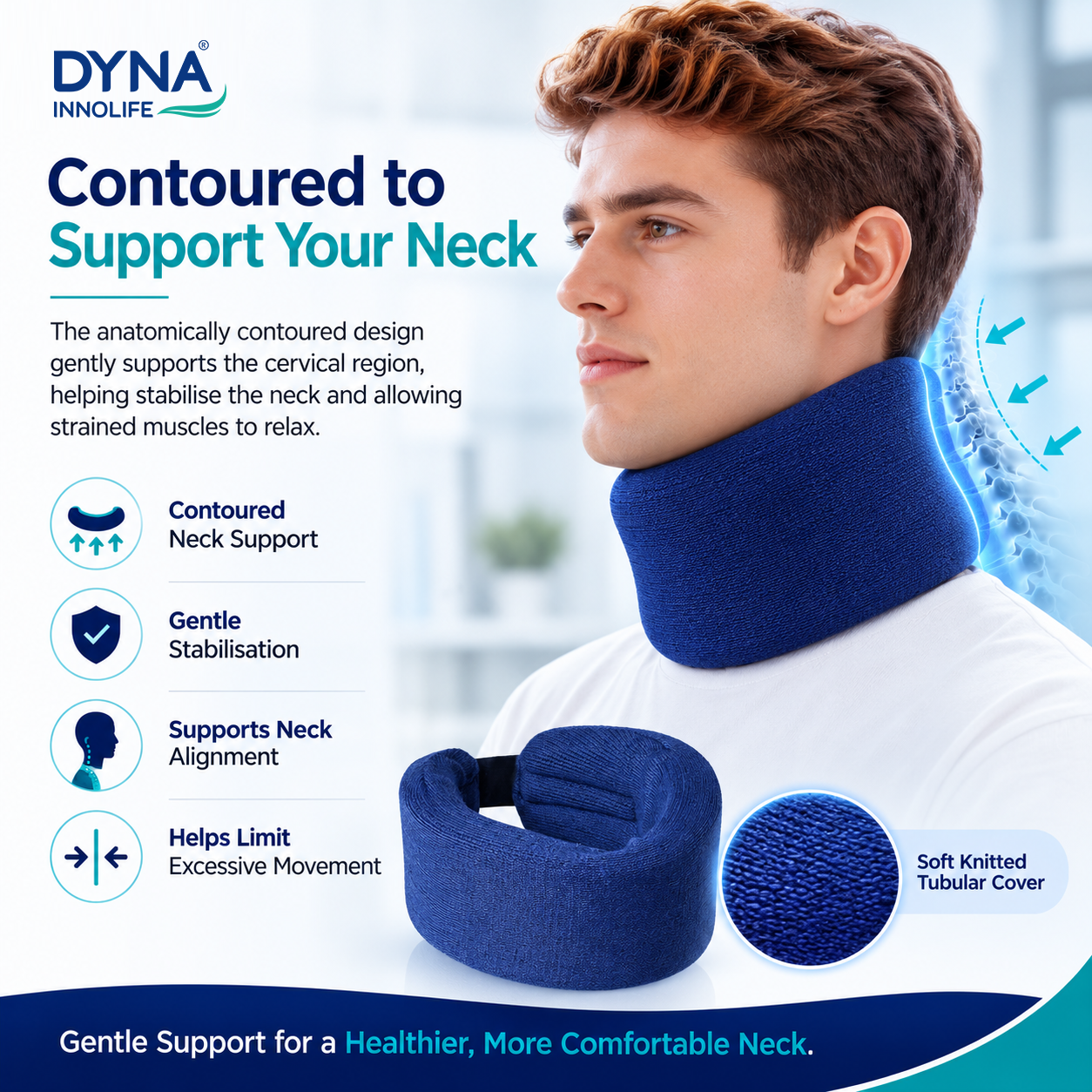 DYNA Innolife Soft Cervical Collar – Comfortable Neck Support