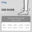 Size chart- ankle