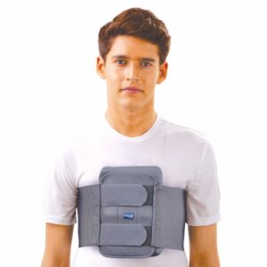 chest braces with sternal pad