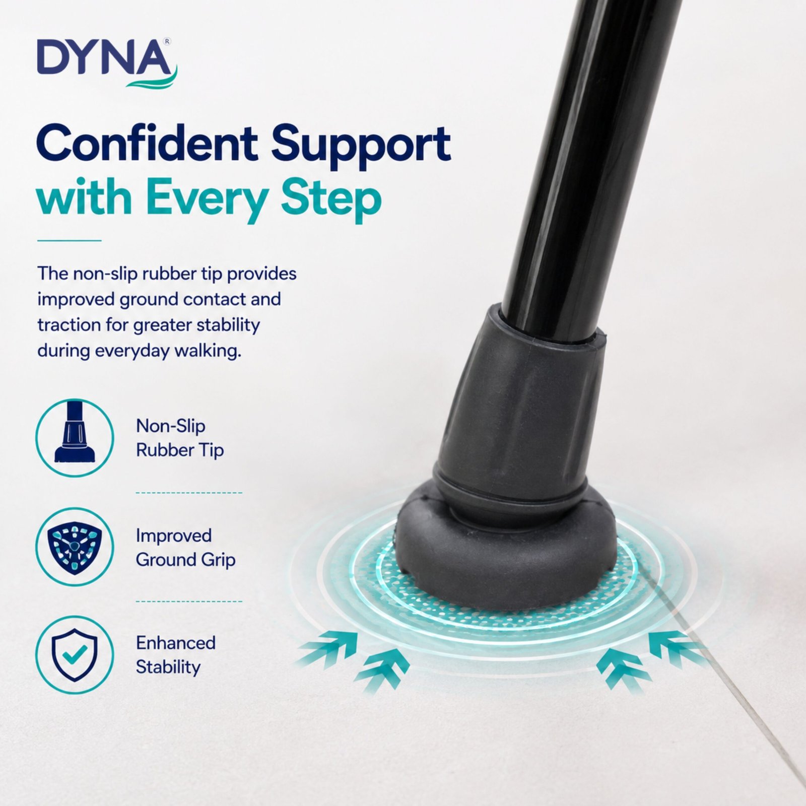 DYNA Elbow Crutch Stick