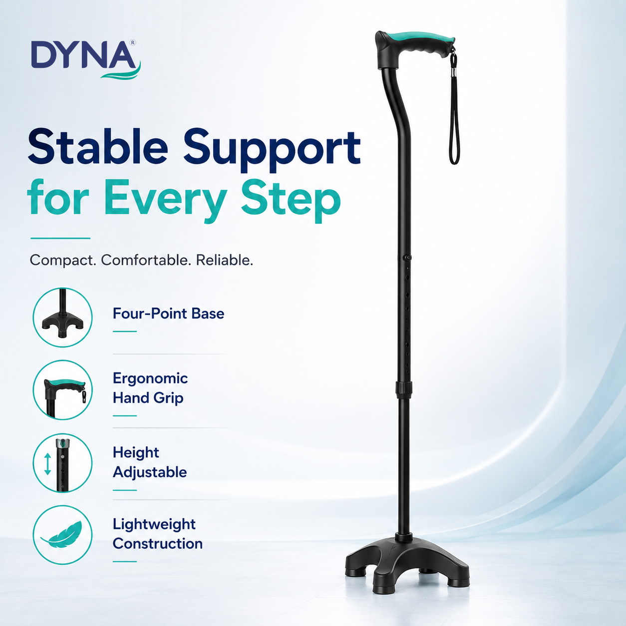 DYNA Walking Stick Quadripoid