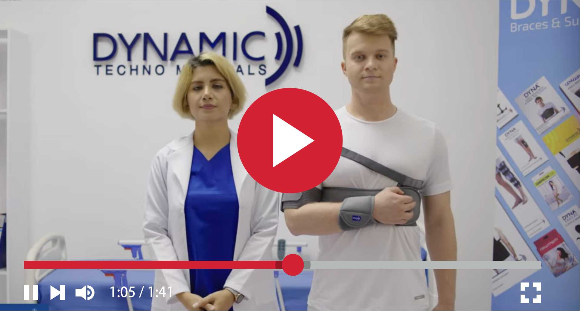 Dyna Elastic Shoulder Immobiliser