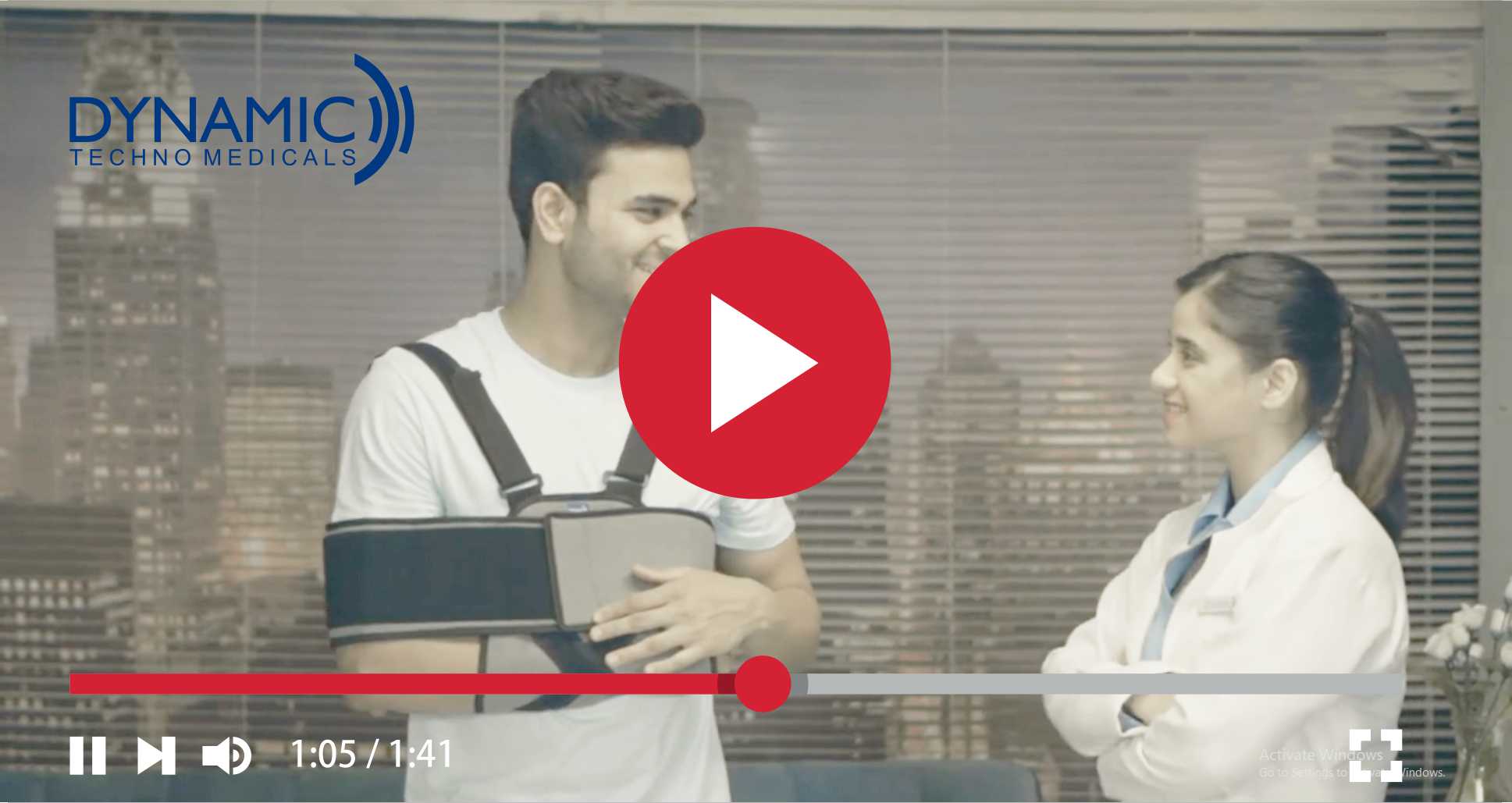 Dyna Shoulder Immobiliser Universal