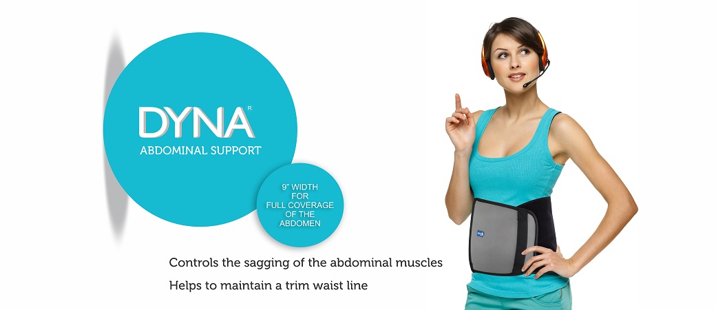 Dyna 9" Abdominal Belt