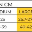 Dyna Cast shoe size chart