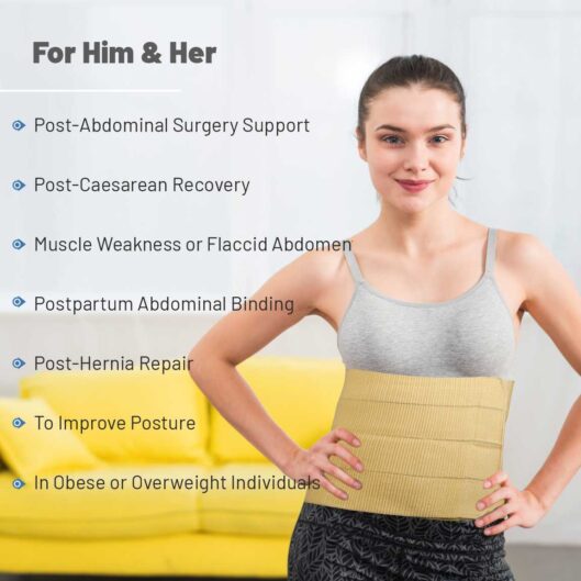 NewMom Elastic Abdominal Corset – 4 Panel