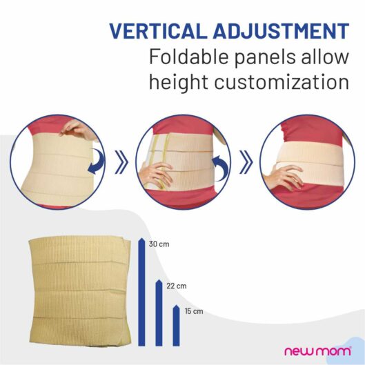 NewMom Elastic Abdominal Corset – 4 Panel
