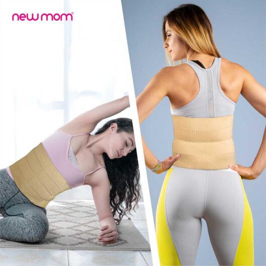NewMom Elastic Abdominal Corset – 4 Panel