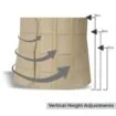 Dyna 4 panel Abdominal Binder