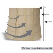 Dyna 4 panel Abdominal Binder
