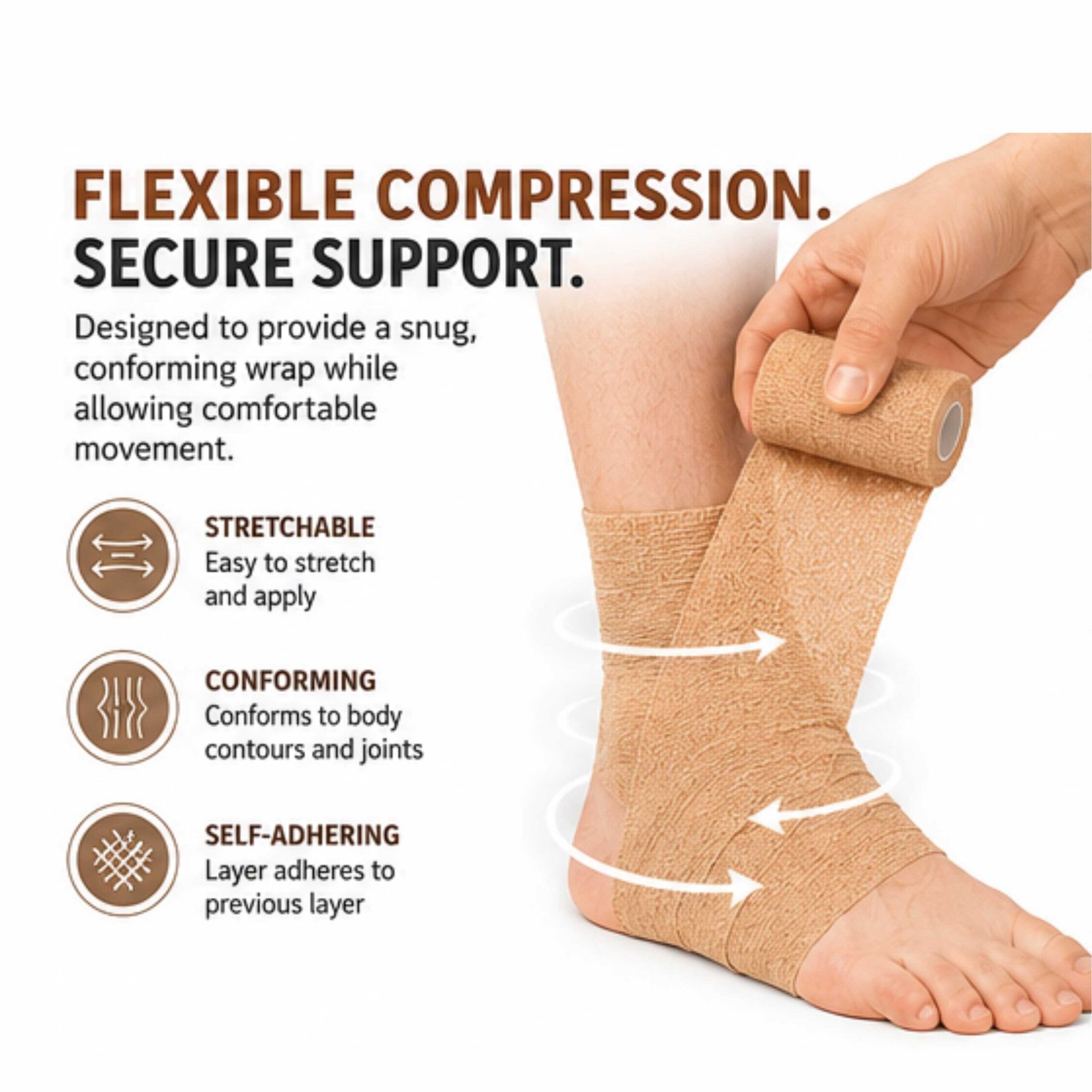Breathable Bandage for Orthopaedic
