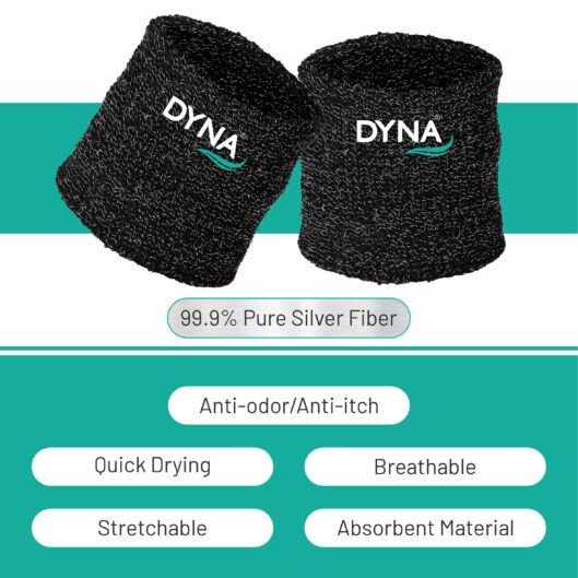 Dyna Sweat Band with Silver Thread