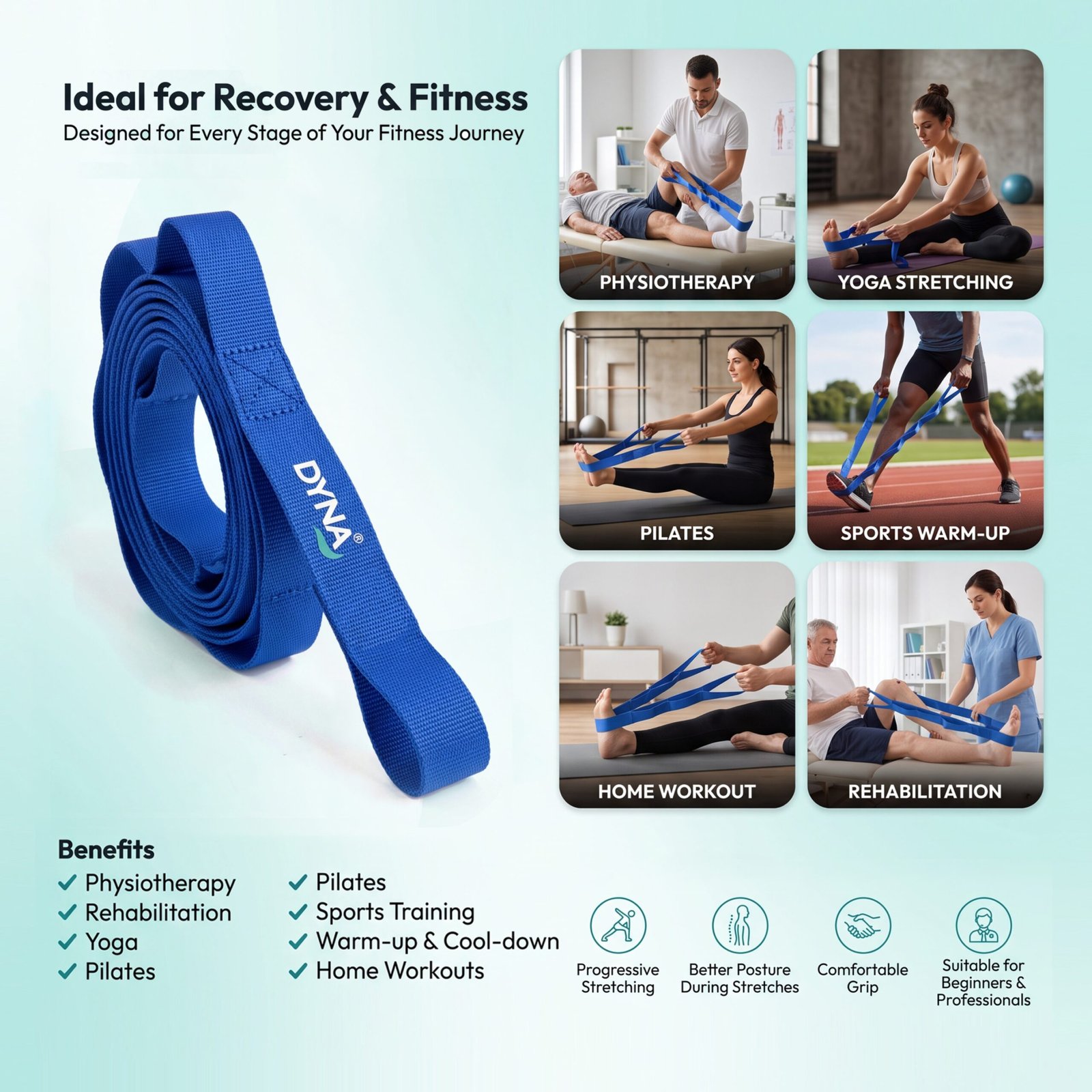 DYNA Stretching Band with Loops