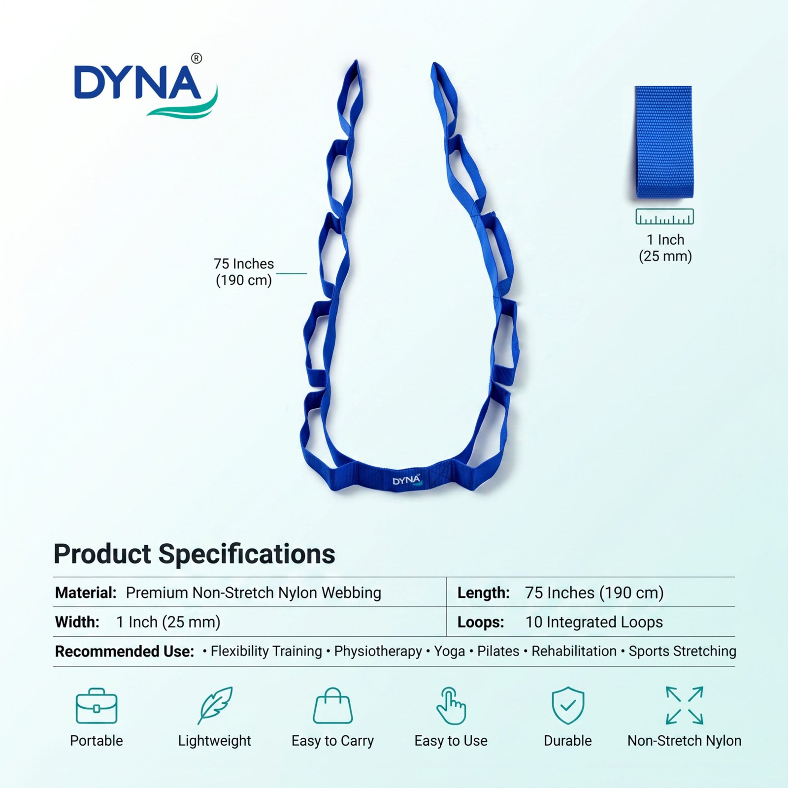 DYNA Stretching Band with Loops