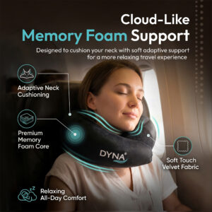 DYNA Memory Foam Neck Pillow