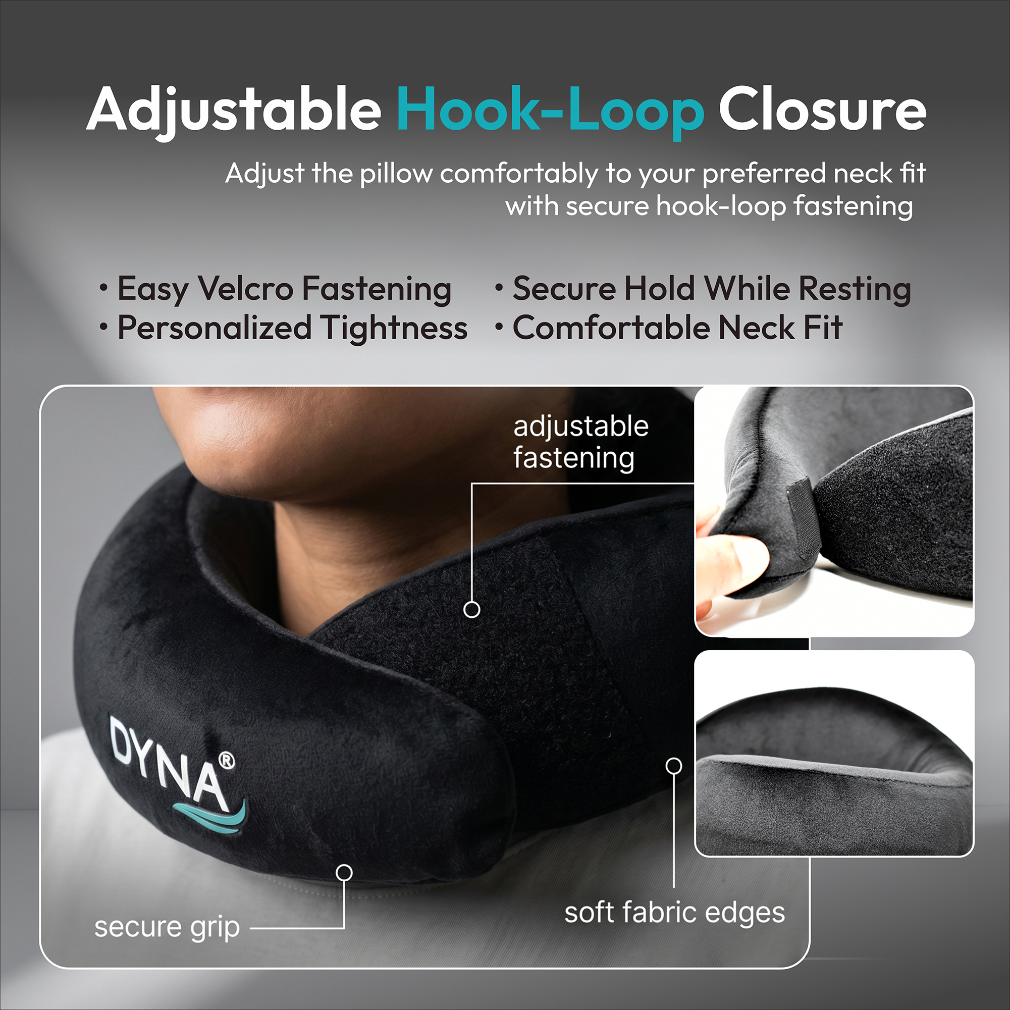 DYNA Memory Foam Neck Pillow - Image 5