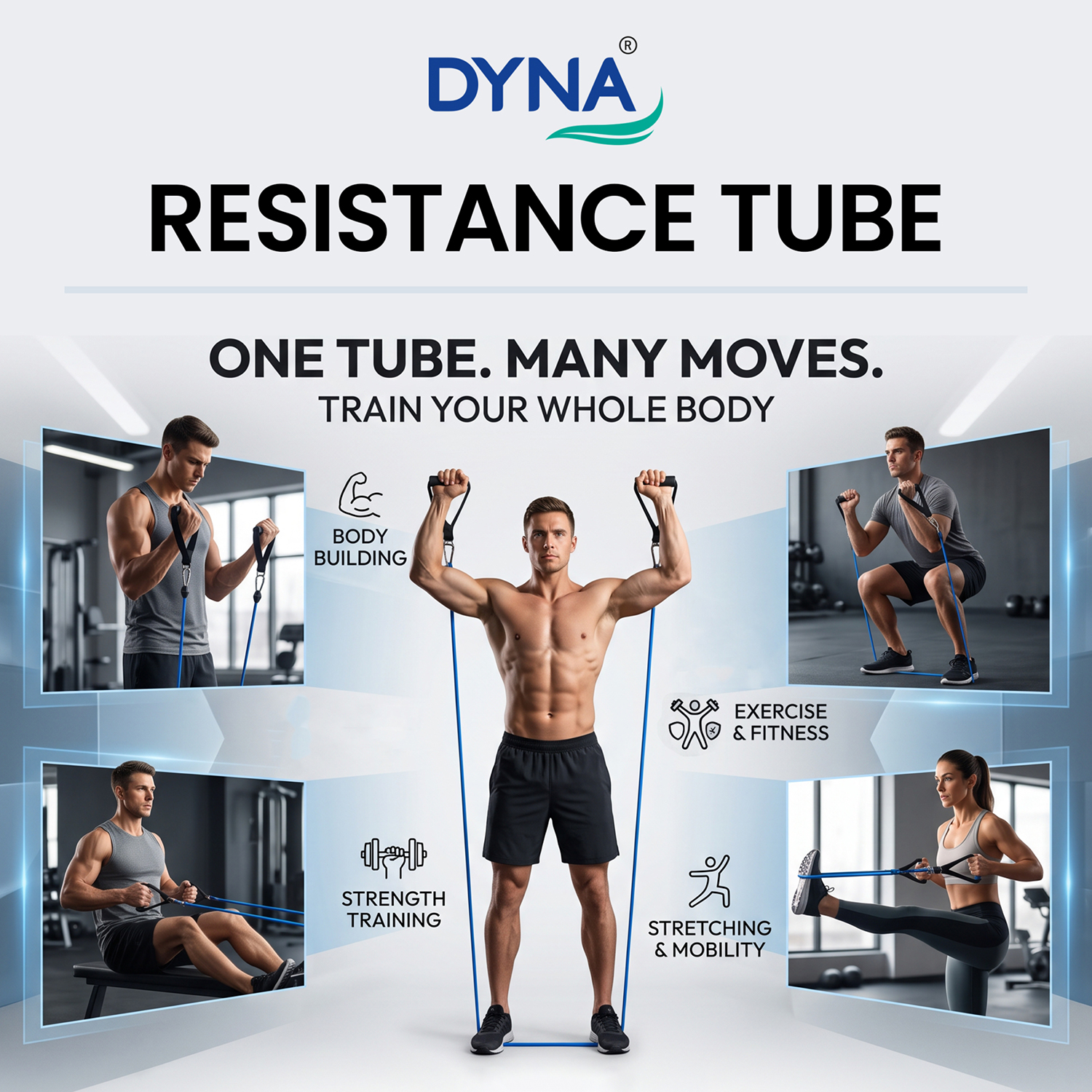 DYNA Tube Resistance Band - Image 3