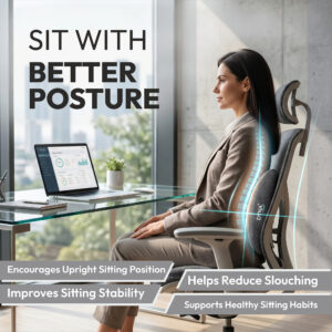 DYNA Memory Foam Orthopaedic Backrest