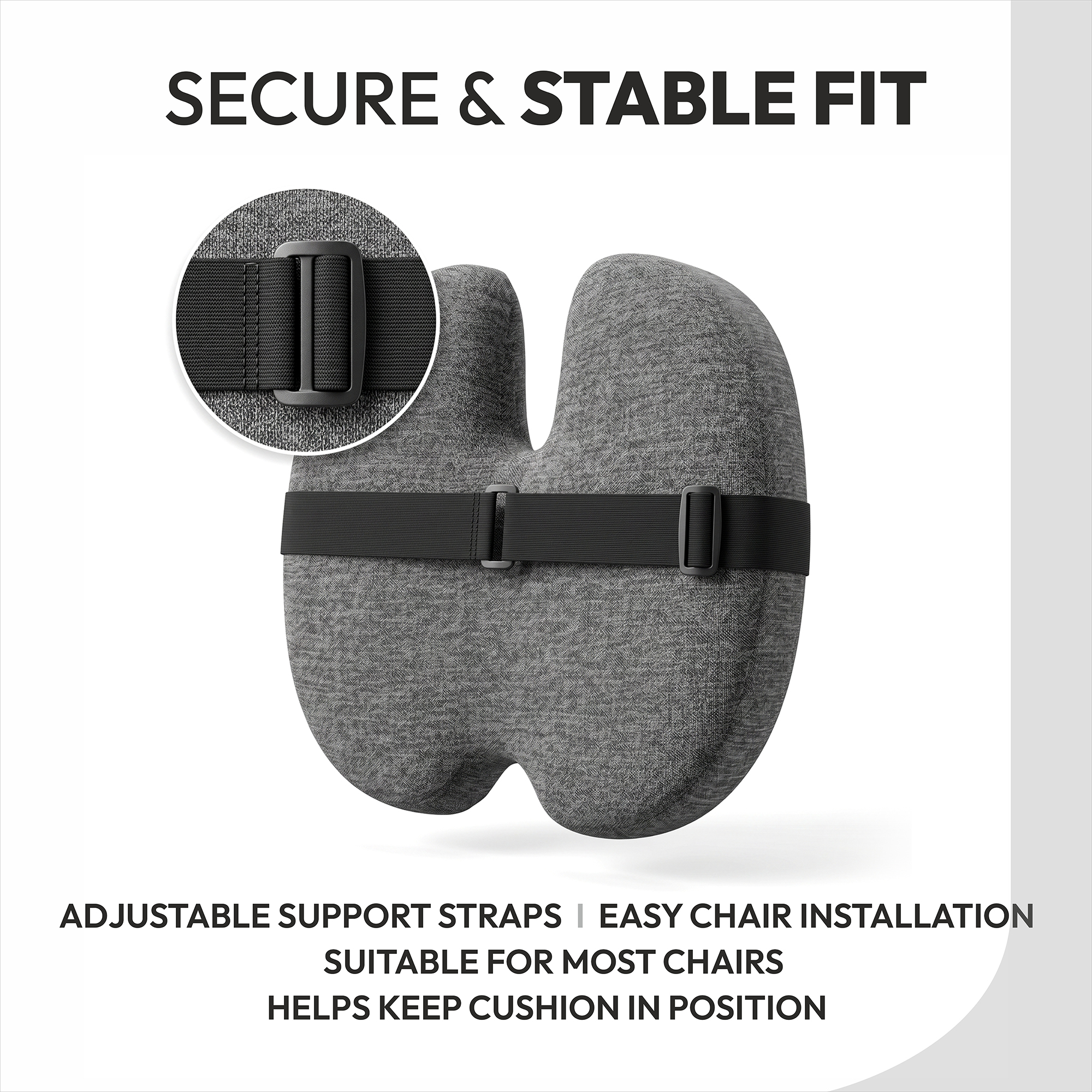 DYNA Memory Foam Orthopaedic Backrest - Image 2