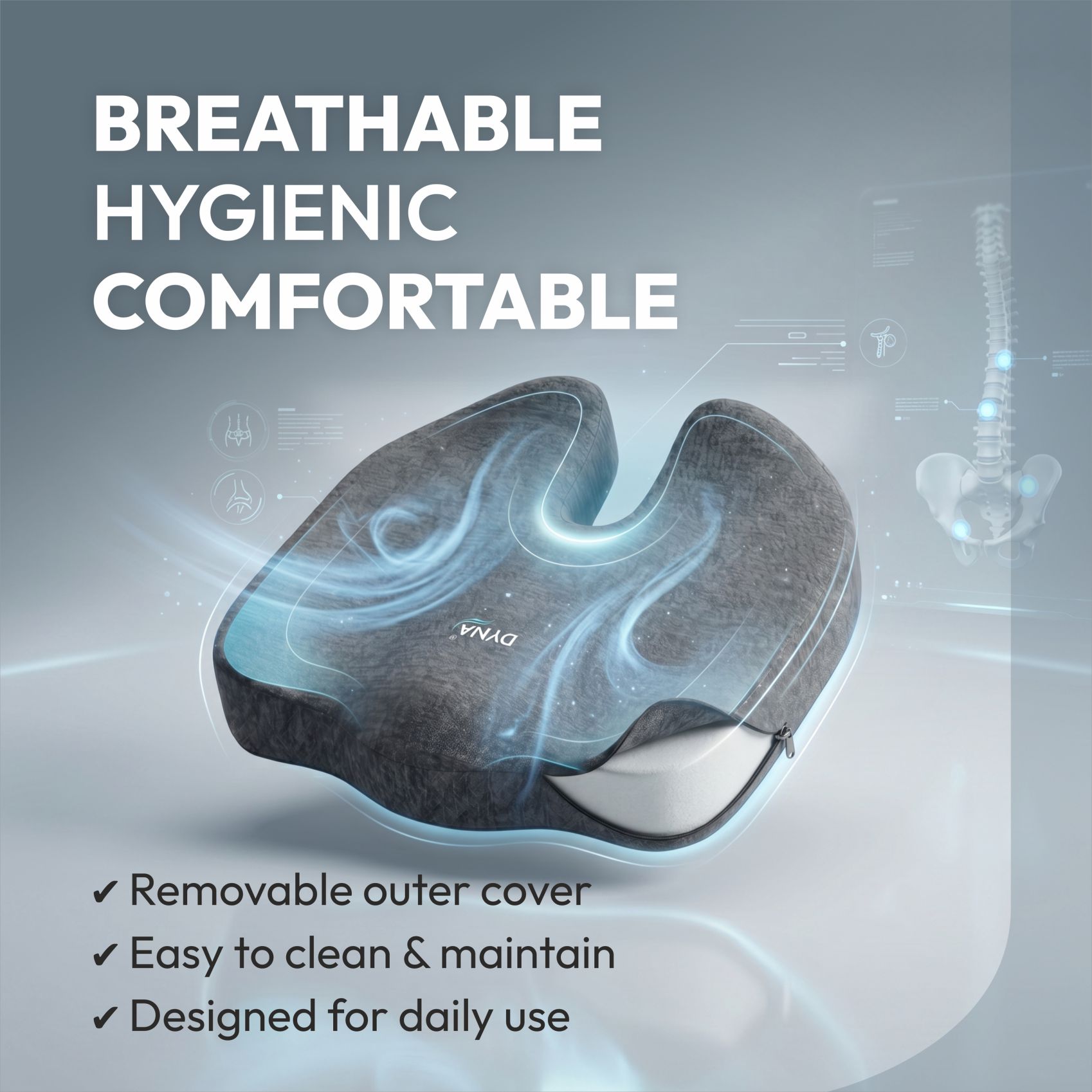 DYNA Orthopaedic Seat Cushion - Image 7