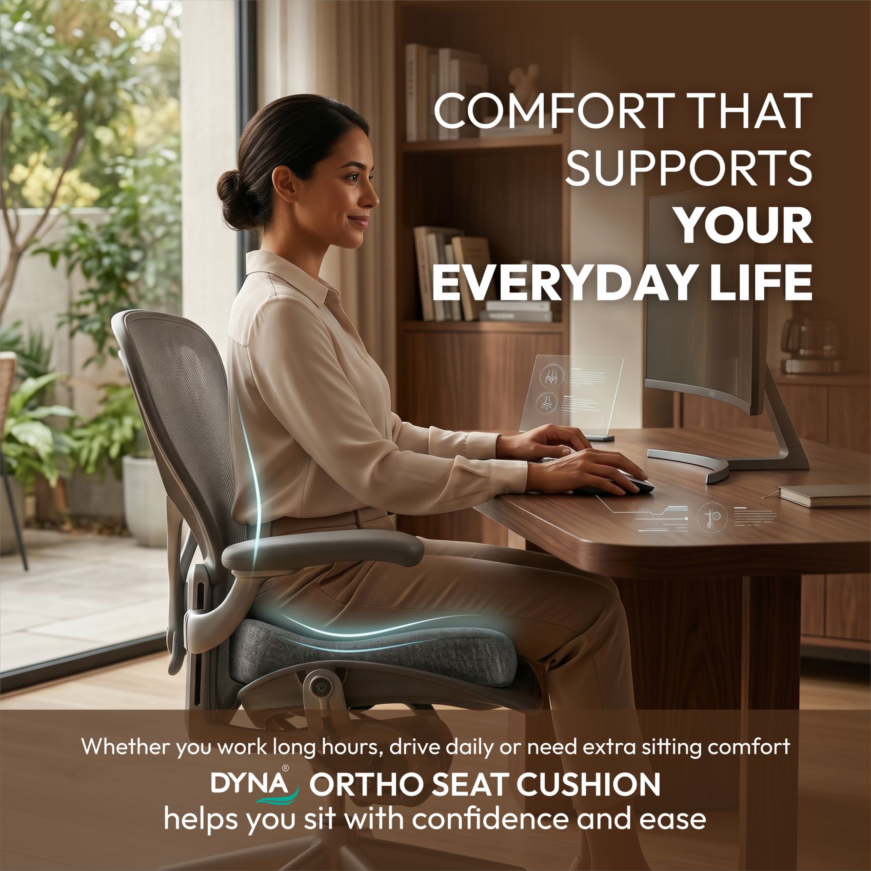 DYNA Orthopaedic Seat Cushion - Image 6