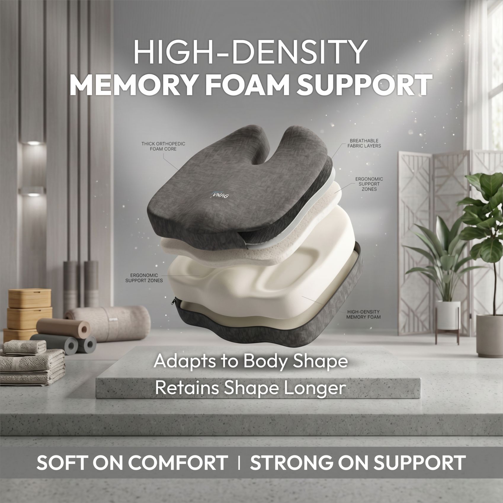 DYNA Orthopaedic Seat Cushion - Image 2