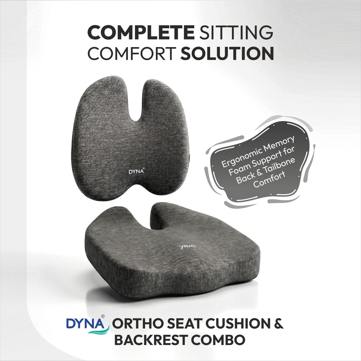 DYNA Seat Cushion & Backrest Cushion Combo
