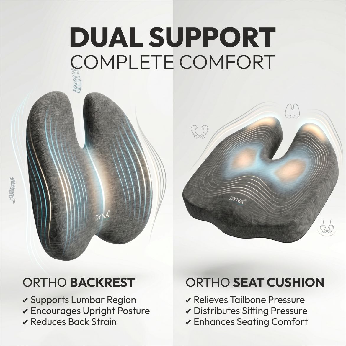 DYNA Seat Cushion & Backrest Cushion Combo - Image 6