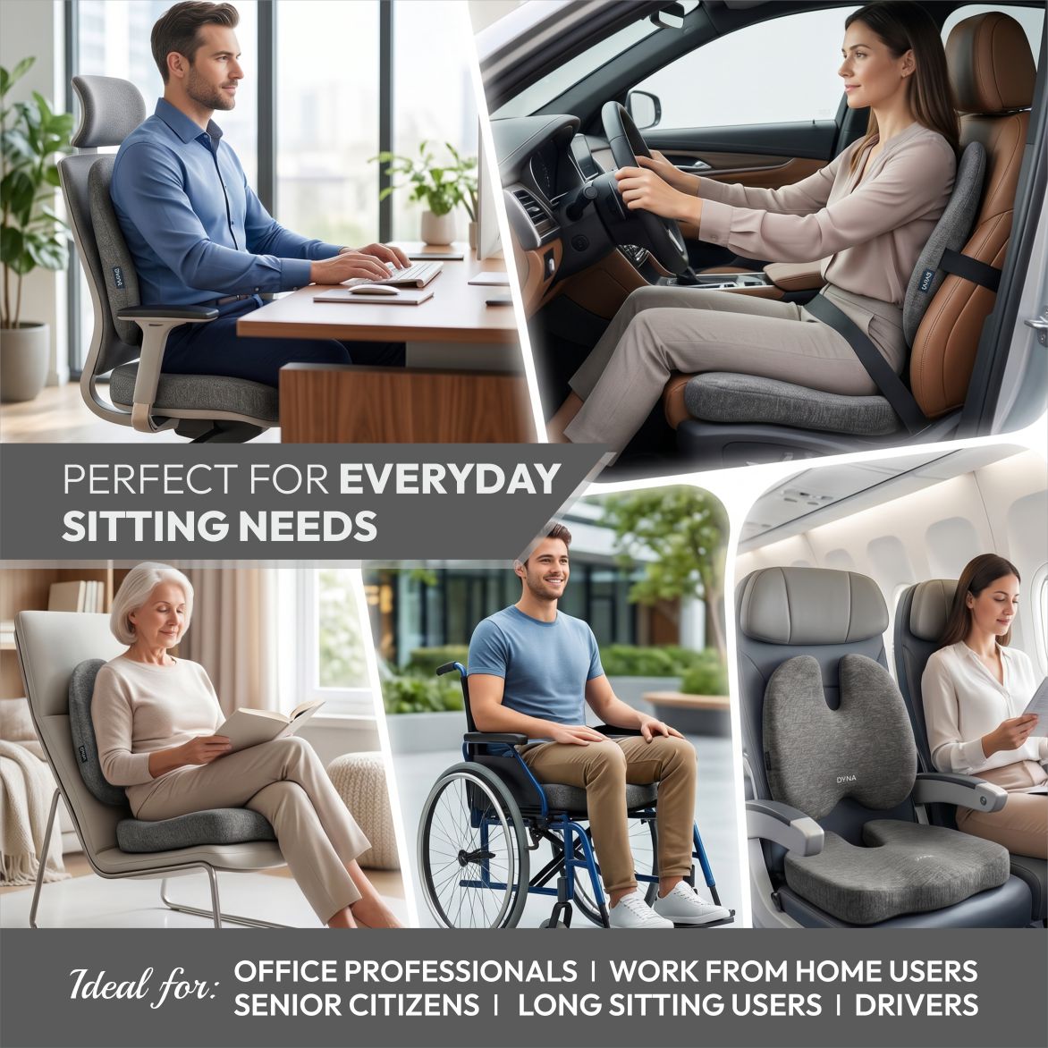 DYNA Seat Cushion & Backrest Cushion Combo - Image 2