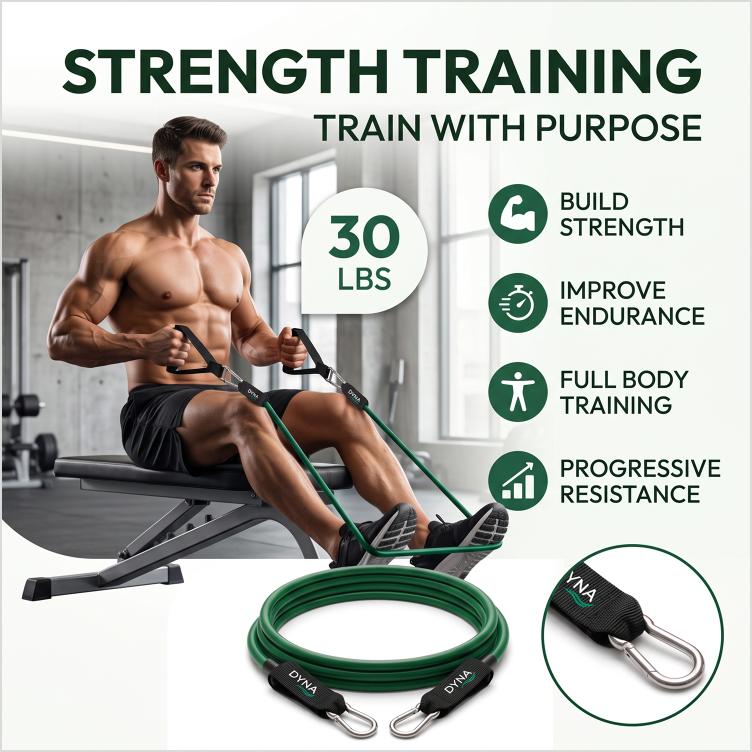DYNA Tube Resistance Band - Image 10